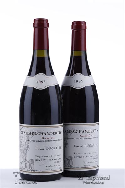 CHARMES CHAMBERTIN 1995 - Bernard Dugat Py - 2 Bottles