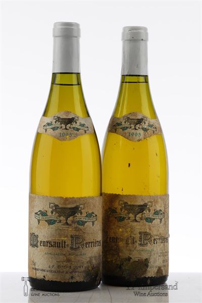 MEURSAULT PERRIERES 1995 - Coche Dury - 2 Bottles