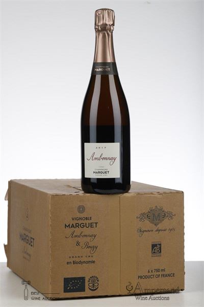 MARGUET AMBONNAY ROSE 2017 - Marguet - 6 Bottles - Oc 6