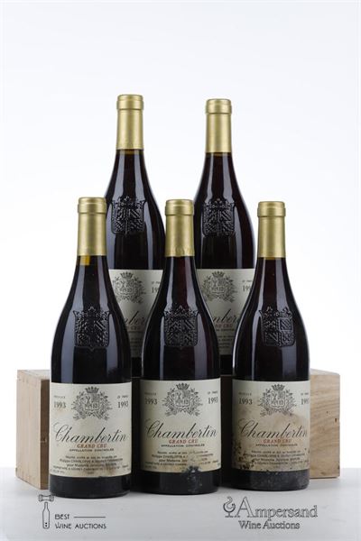 CHAMBERTIN 1993 - Philippe Charlopin Parizot - 5 Bottles