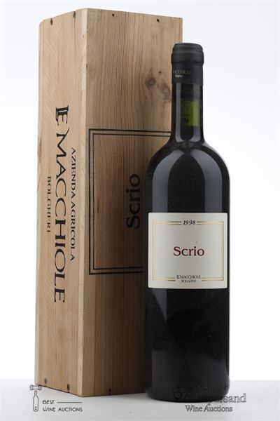 SCRIO 1998 - Le Macchiole - 1 Bottle - Owc 1