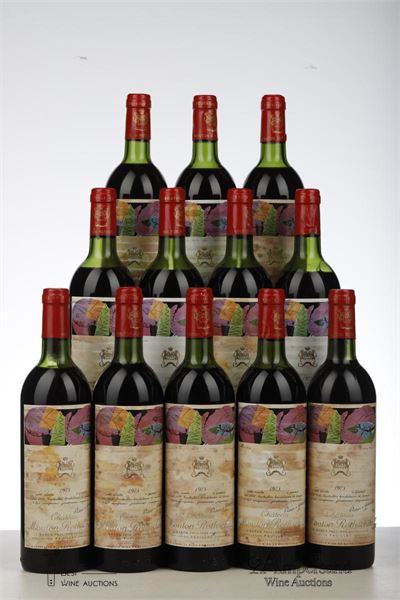 MOUTON ROTHSCHILD 1975 - Mc - 12 Bottles - Owc 12