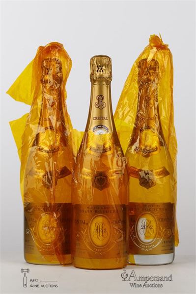 CRISTAL ROEDERER 2002 - Louis Roederer - 3 Bottles