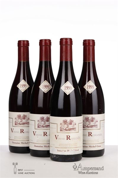 VOSNE ROMANEE 1999 - Michel Gros - 4 Bottles