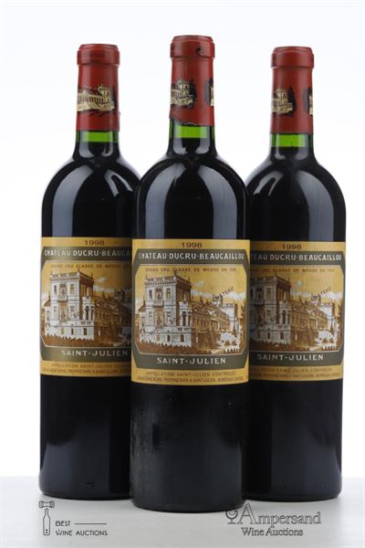DUCRU BEAUCAILLOU 1998 - Mc - 3 Bottles