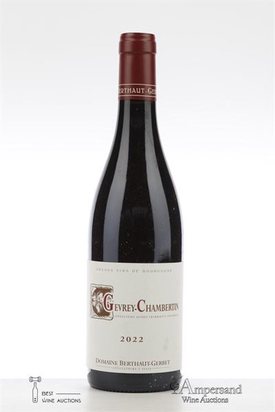 GEVREY CHAMBERTIN 2022 - Berthaut Gerbet - 1 Bottle