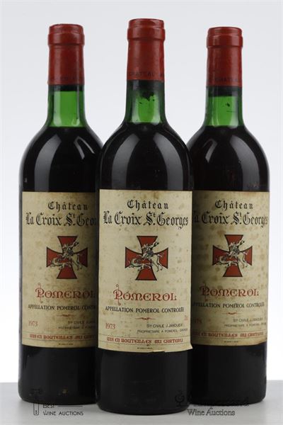LA CROIX ST GEORGES 1973 - Mc - 3 Bottles
