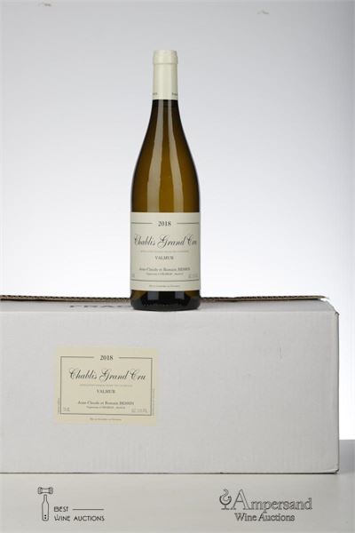 CHABLIS VALMUR 2018 - Jean Claude et Romain Bessin - 12 Bottles - Oc 12