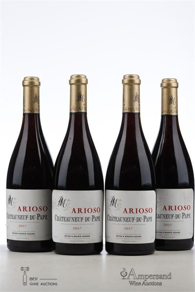 CHATEAUNEUF DU PAPE ARIOSO 2017 - Rotem et Mounir Saouma - 4 Bottles