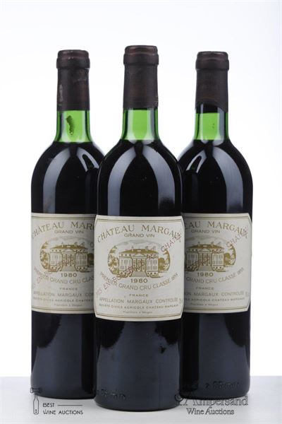 MARGAUX 1980 - Mc - 3 Bottles