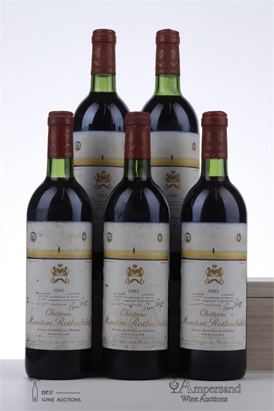 MOUTON ROTHSCHILD 1983 - Mc - 5 Bottles