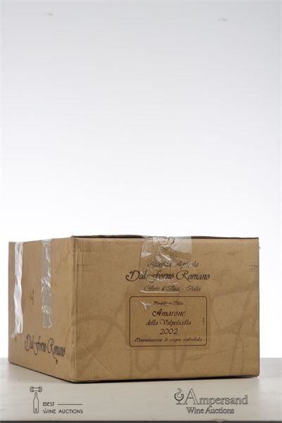 AMARONE DELLA VALPOLICELLA VIGNETO MONTE LODOLETTA 2002 - Romano Dal Forno  - 6 Bottles - Oc 6