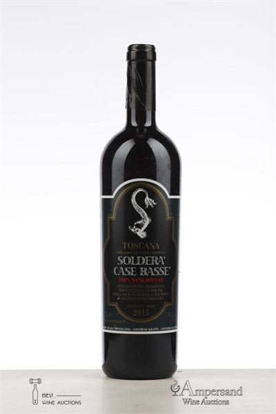 100% SANGIOVESE CASE BASSE 2015 - Soldera - 1 Bottle