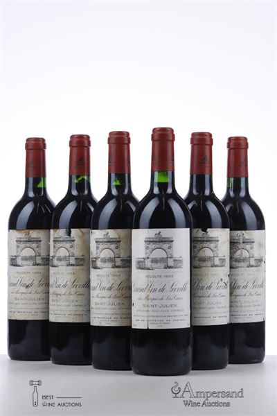 LEOVILLE LAS CASES 1993 - Mc - 6 Bottles