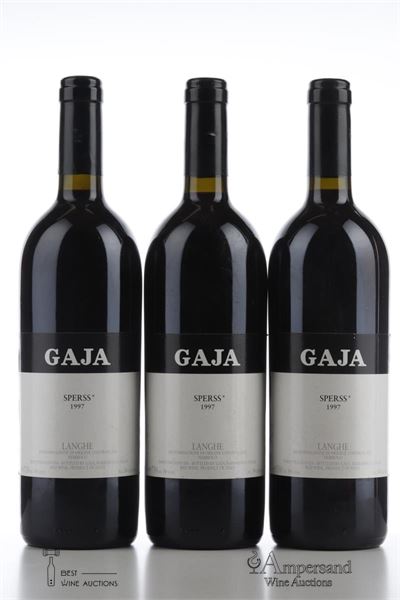 BAROLO SPERSS 1997 - Gaja - 3 Bottles