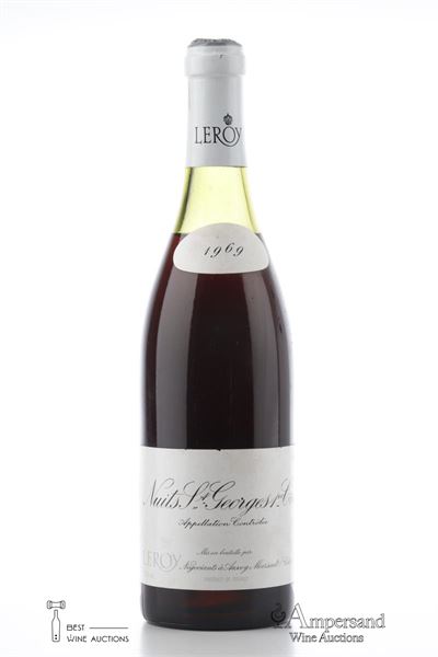 NUITS ST GEORGES 1ER CRU 1969 - Leroy - 1 Bottle