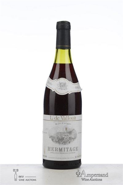 HERMITAGE ROUGE 1985 - L de Vallouit - 1 Bottle