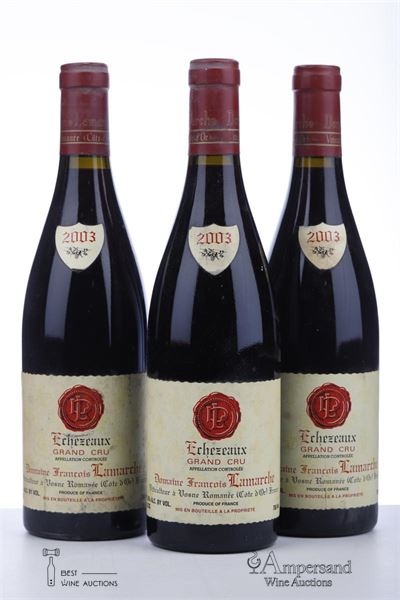 ECHEZEAUX 2003 - Francois Lamarche - 3 Bottles
