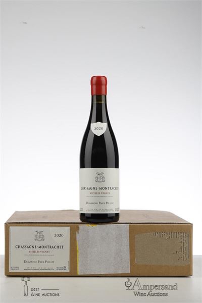 CHASSAGNE MONTRACHET ROUGE VIEILLES VIGNES 2020 - Paul Pillot - 6 Bottles - Oc 6