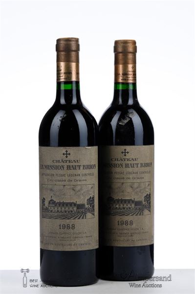 MISSION HAUT BRION 1988 - 2 Bottles