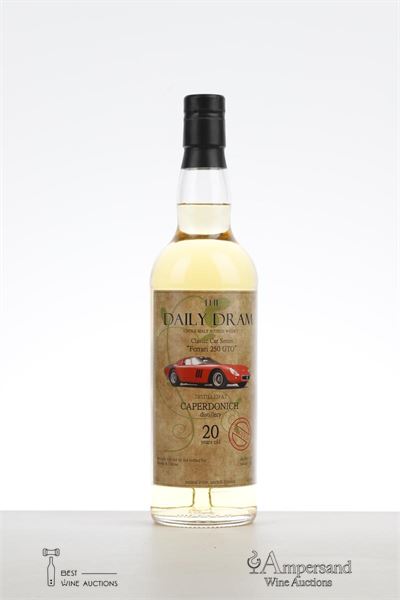 CAPERDONICH 20Y THE DAILY DRAM FERRARI 250 GTO 1994 - Bresser and Timmer - bottled 2014 - alc 47,6% - 1 x 0,7Ltr