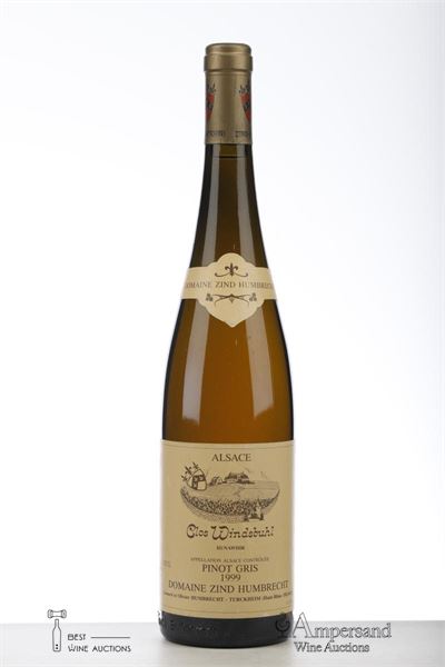 PINOT GRIS CLOS WINDSBUHL 1999 - Zind Humbrecht - 1 Bottle