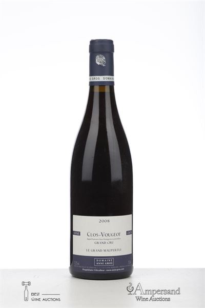 CLOS VOUGEOT LE GRAND MAUPERTUI 2008 - Anne Gros - 1 Bottle