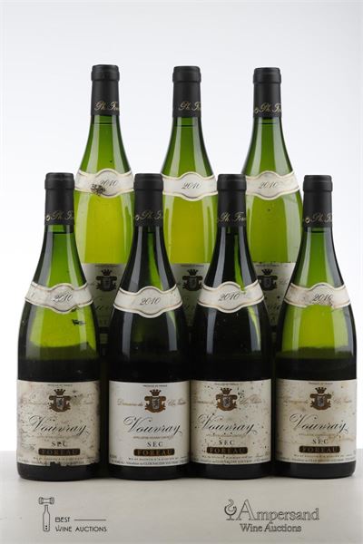 VOUVRAY SEC DOMAINE DU CLOS NAUDIN 2010 - Philippe Foreau - 7 Bottles