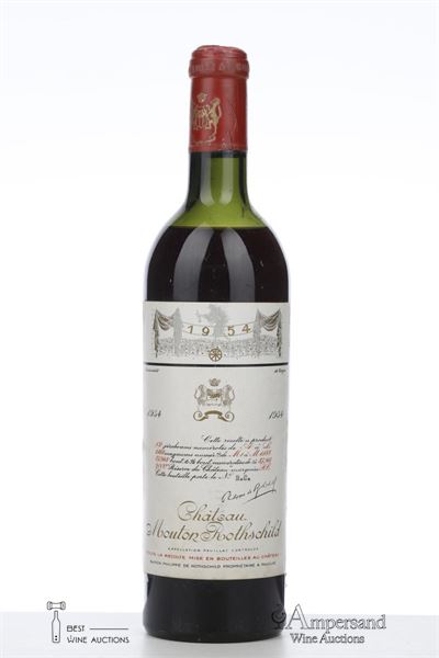 MOUTON ROTHSCHILD 1954 - Mc - Reserve du Chateau - 1 Bottle