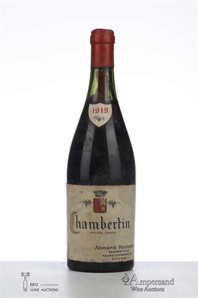 CHAMBERTIN 1949 - Armand Rousseau - 1 Bottle