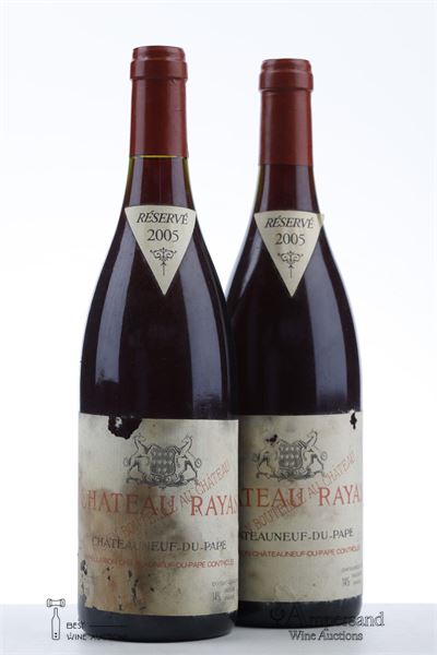 CHATEAUNEUF DU PAPE RAYAS 2005 - Reynaud - 2 Bottles