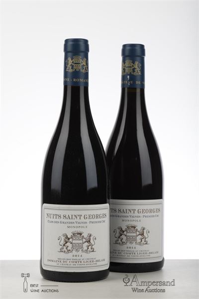 NUITS ST GEORGES CLOS DES GRANDES VIGNES 2014 - Comte Liger Belair - 2 Bottles