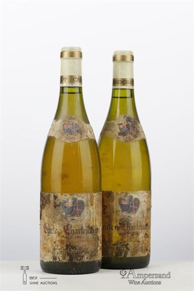 CORTON CHARLEMAGNE 1991 - Capitain Gagnerot  - 2 Bottles