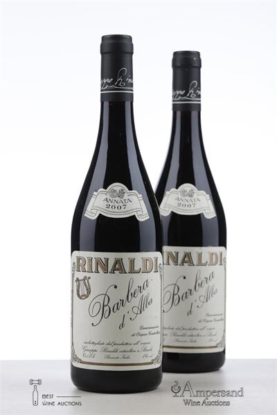 BARBERA D'ALBA 2007 - Giuseppe Rinaldi - 2 Bottles