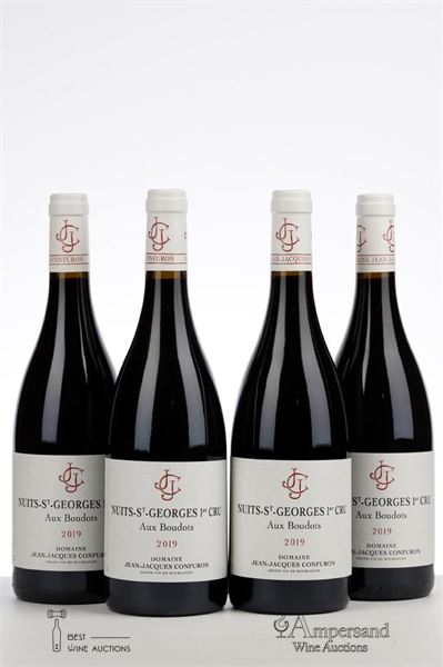 NUITS ST GEORGES AUX BOUDOTS 2019 - Jean Jacques Confuron - 4 Bottles