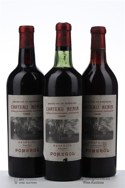 NENIN 1966 - Negociant - 3 Bottles