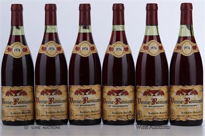 VOSNE ROMANEE LES MALCONSORTS 1976 - Cathiard Molinier - 12 Bottles