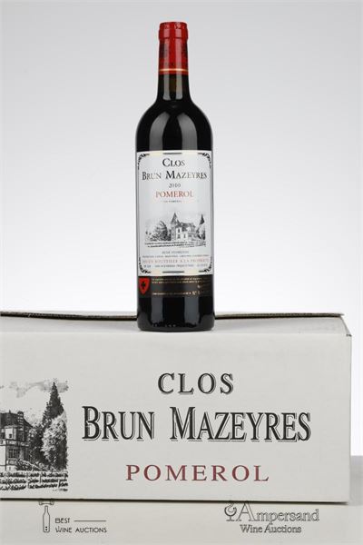 CLOS BRUN MAZEYRES 2010 - Mc - 12 Bottles - Oc 12