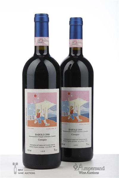 BAROLO CEREQUIO 2006 - Roberto Voerzio - 2 Bottles