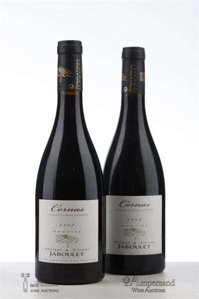 CORNAS 2007 - Philippe et Vincent Jaboulet - 2 Bottles