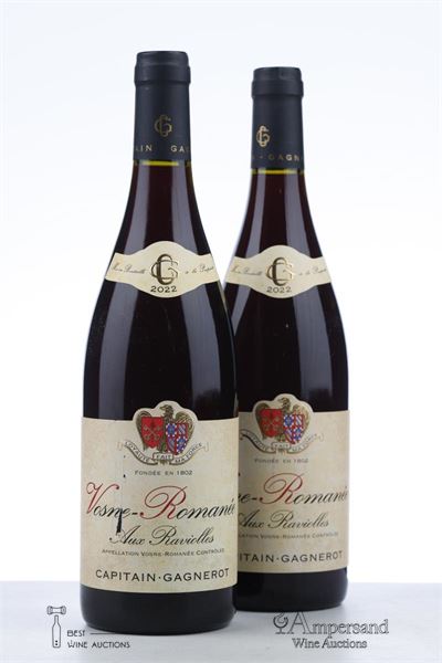 VOSNE ROMANEE AUX RAVIOLLES 2022 - Capitain Gagnerot - 2 Bottles
