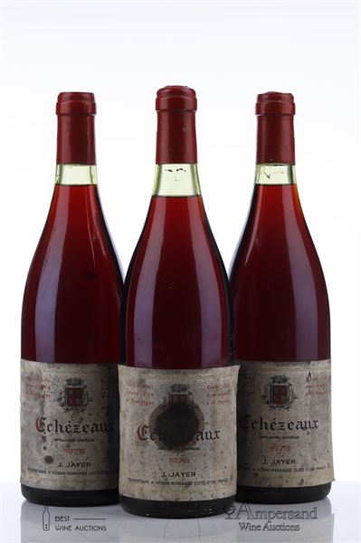 ECHEZEAUX 1979 - Jacqueline Jayer - 3 Bottles