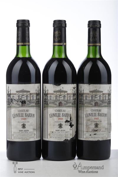 LEOVILLE BARTON 1985 - Mc - 3 Bottles
