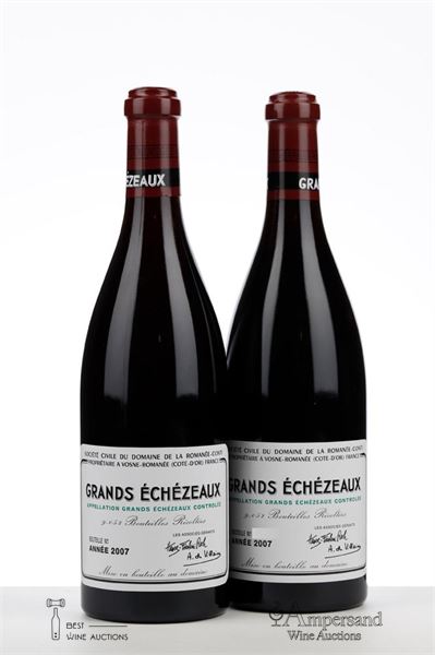 GRANDS ECHEZEAUX 2007 - Domaine de la Romanee Conti - 2 Bottles