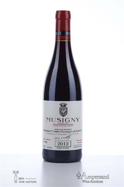 MUSIGNY VIEILLES VIGNES 2012 - Comte de Vogue - 1 Bottle