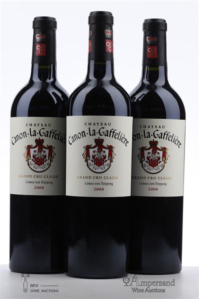 CANON LA GAFFELIERE 2008 - Mc - 3 Bottles