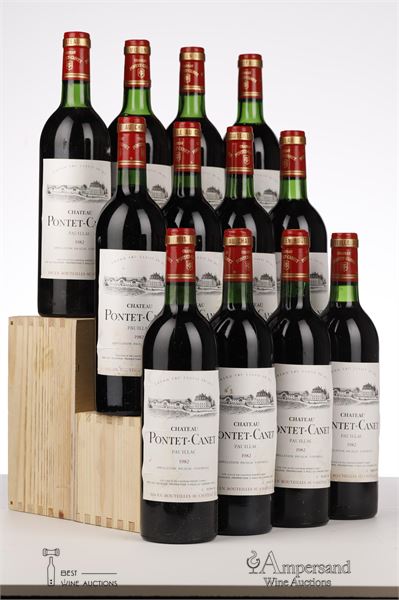 PONTET CANET 1982 - 12 Bottles - Owc 12