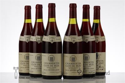 CHAMBERTIN CLOS DE BEZE 1985 - Drouhin Laroze - 6 Bottles