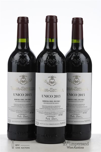 VEGA SICILIA UNICO 2013 - Vega Sicilia - 3 Bottles