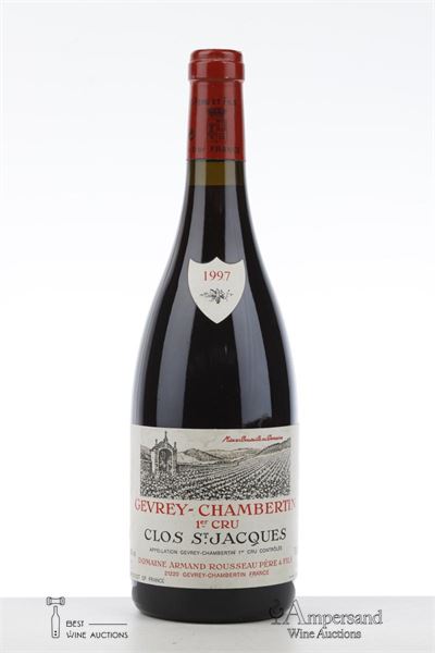 GEVREY CHAMBERTIN CLOS ST JACQUES 1997 - Armand Rousseau - 1 Bottle